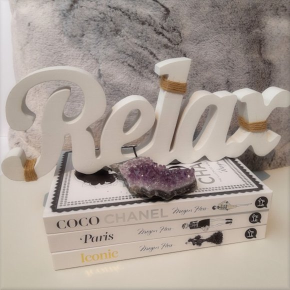 BOUCLAIR Decorative Word Relax - Picture 7 of 10